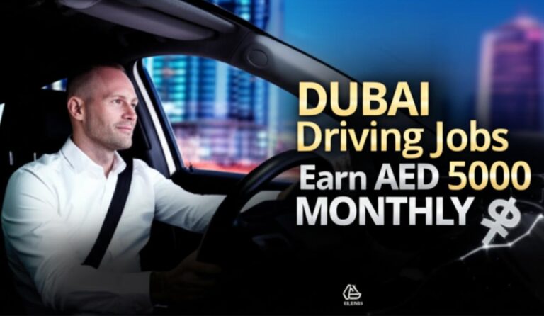 Dubai Driver Jobs 2025: Secure Your Role Earning Up to AED 5000 Monthly!