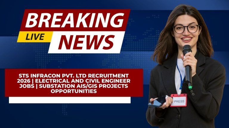 STS Infracon Pvt. Ltd Recruitment 2026